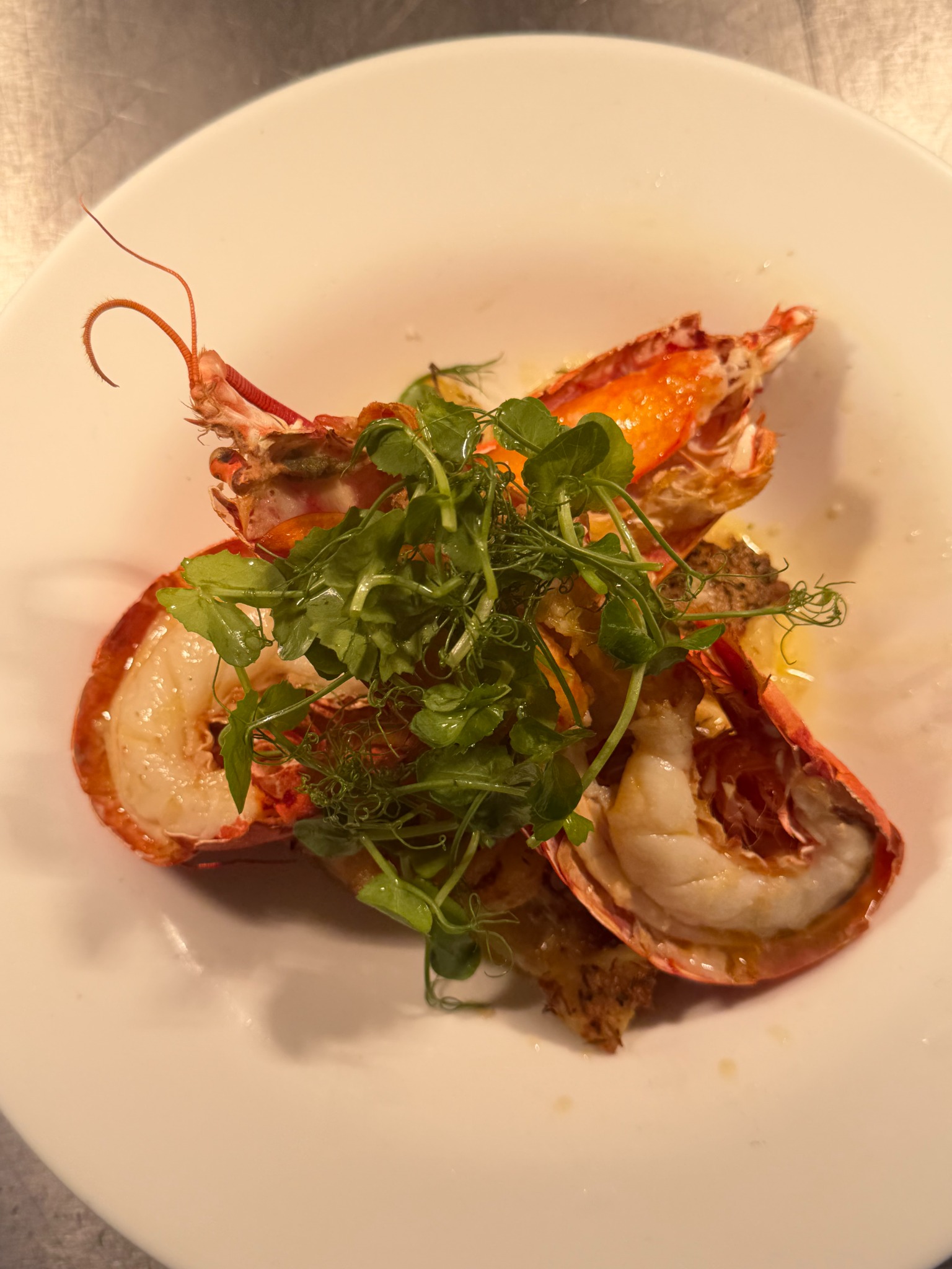 A plated dish prepared by The Hospitality Office